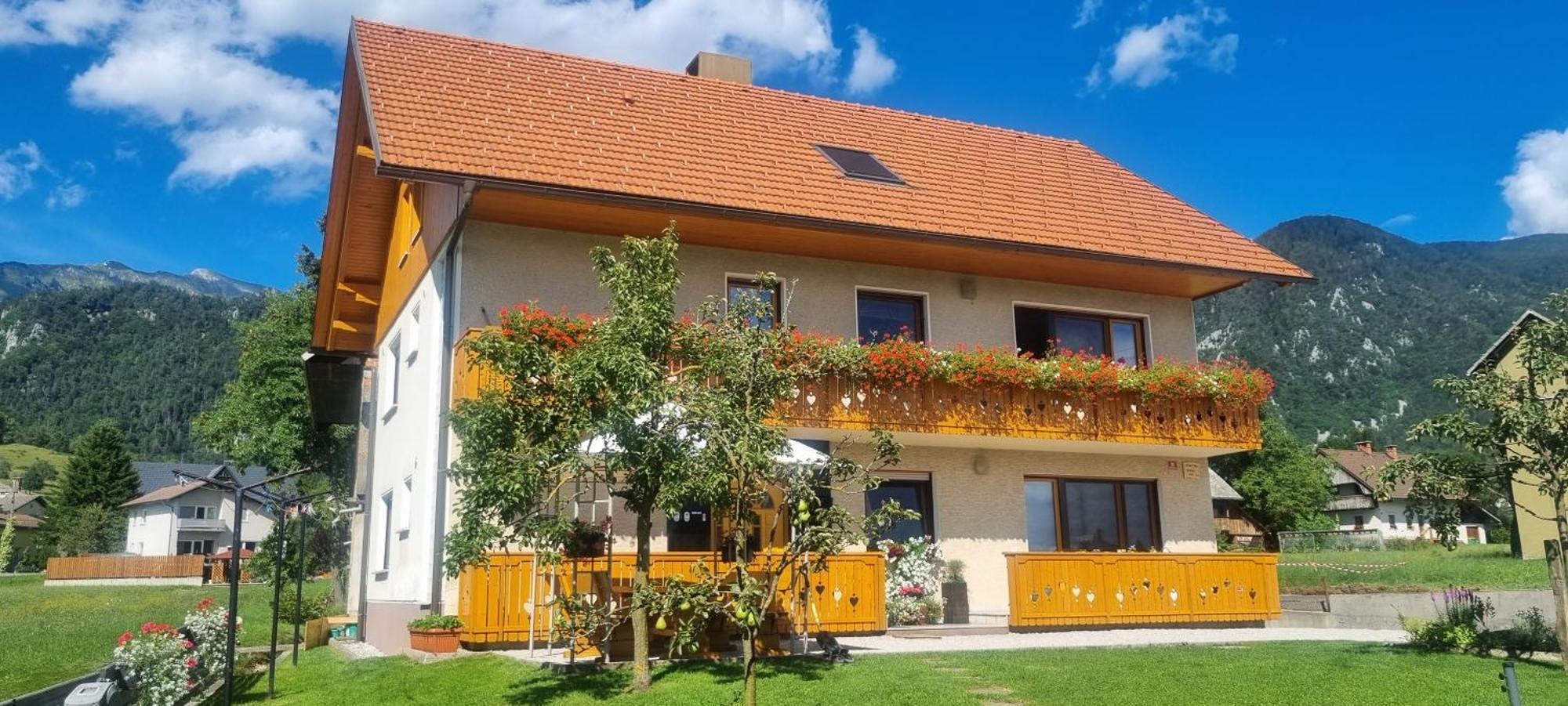 Apartma Ana In Manca Бегунье-на-Гореньскем Экстерьер фото